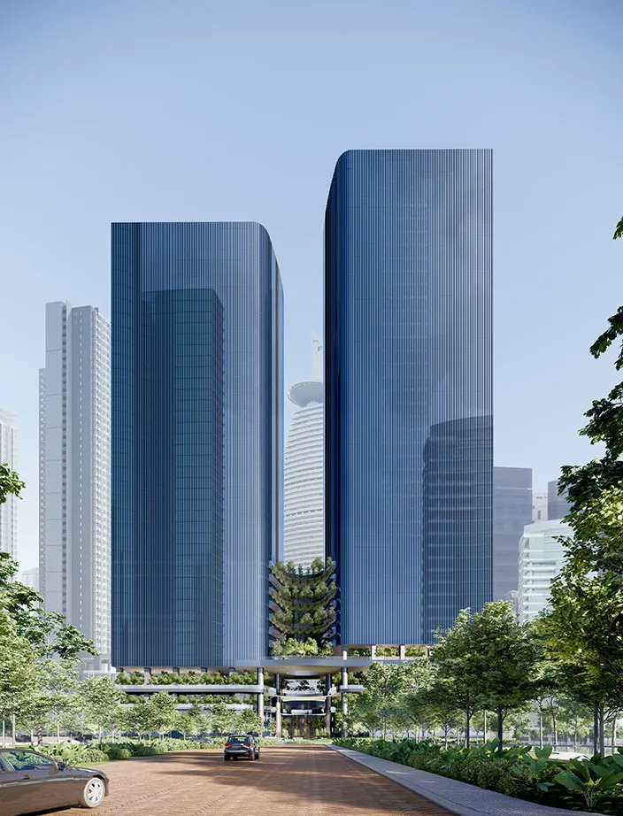 Duo Tower Grade A Office in Bangsar South - Premium KL Office Space