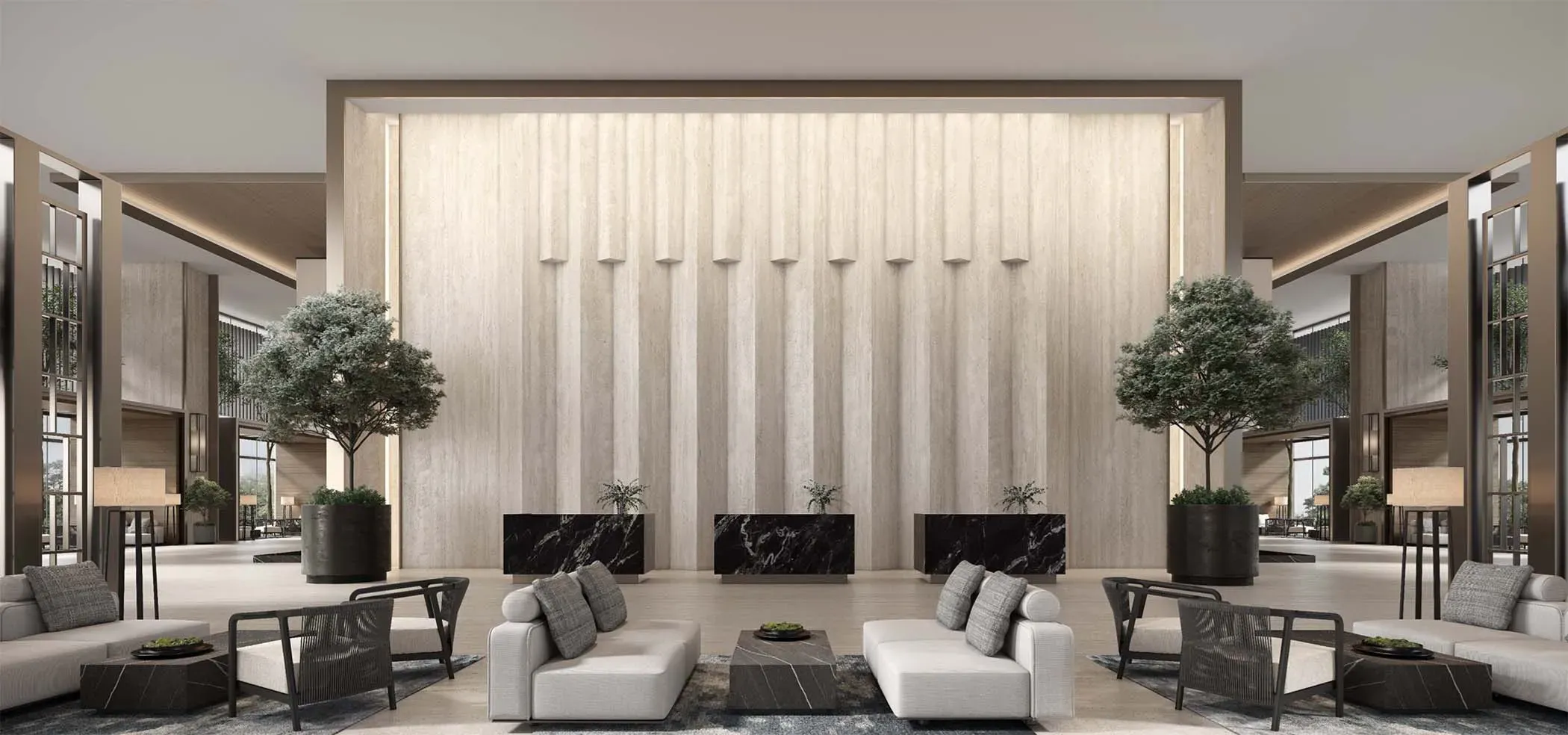 Duo Tower Bangsar South modern architecture - KL office landmark