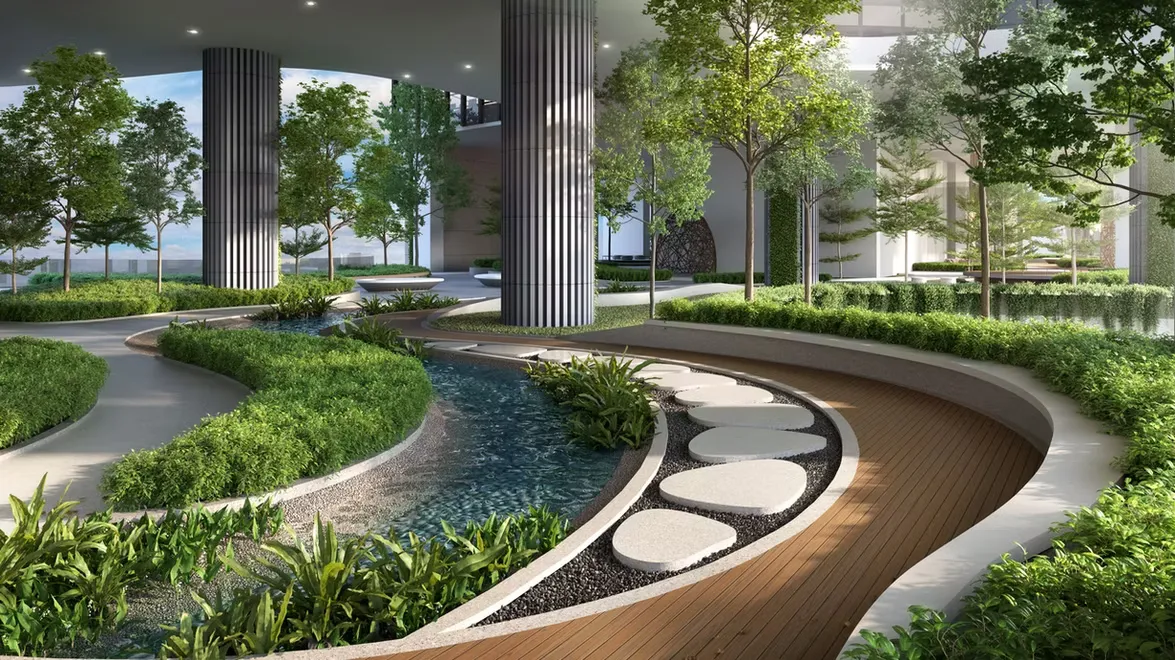 Duo Tower premium office facilities and wellness zones in Bangsar South